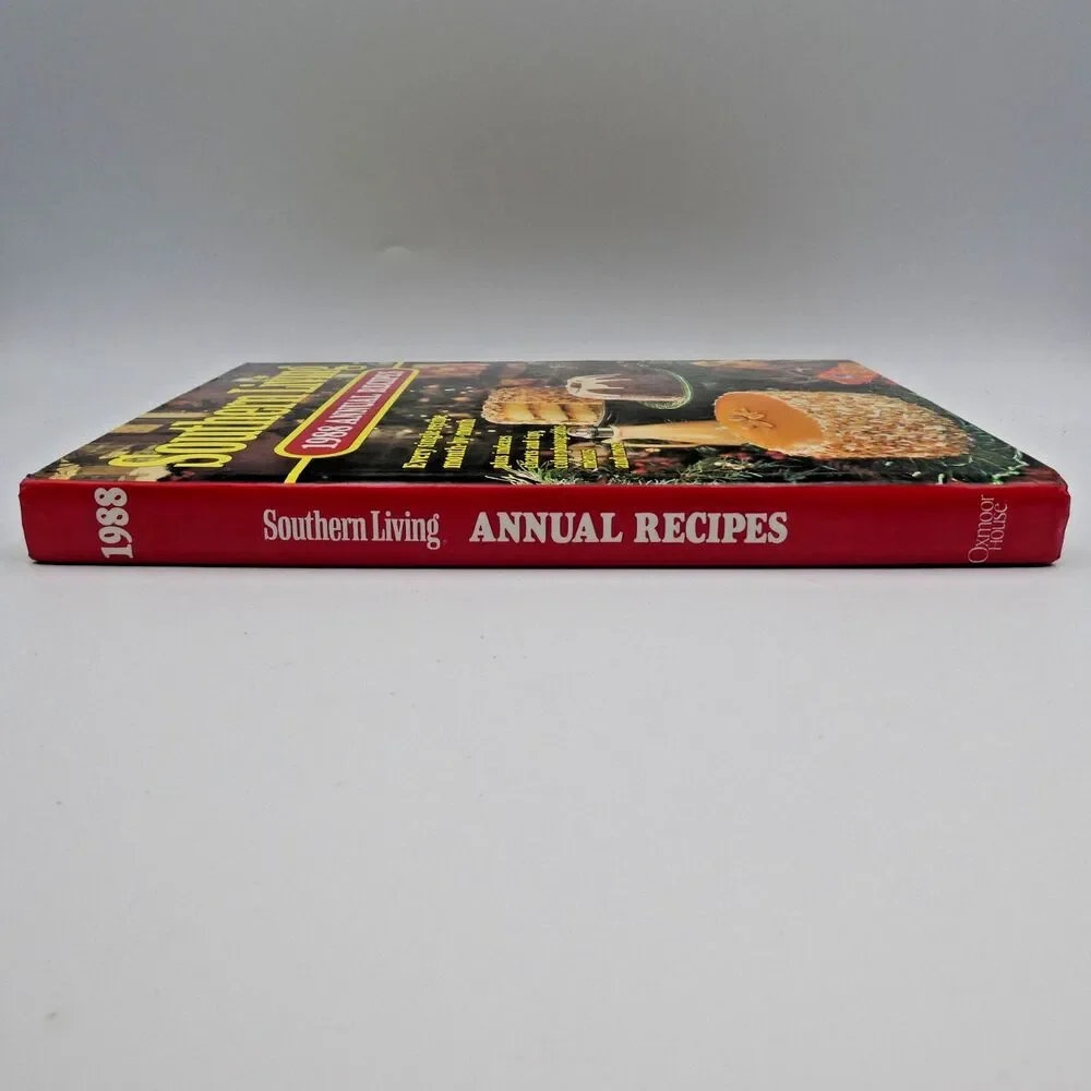 Vintage Southern Living 1988 Annual Recipes Hardcover Cookbook Oxmoor House